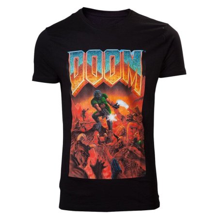 DOOM - T-Shirt - Classic Box Art - (S)