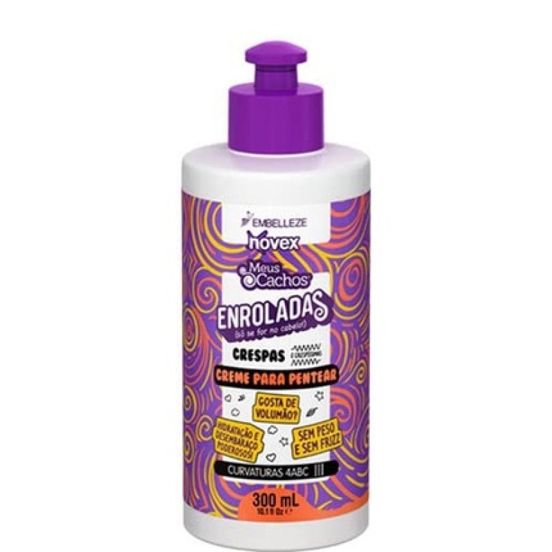 Novex Bouncy Curls Kinky Leave in 300ml Vegan Formula