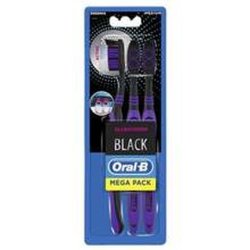 Oral B Allrounder Black Medium Toothbrush