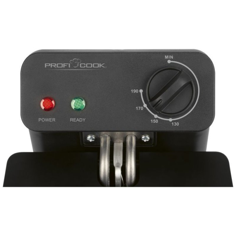 ProfiCook PC-FR 1325 Single 3 L Stand-alone 2000 W Deep fryer Black