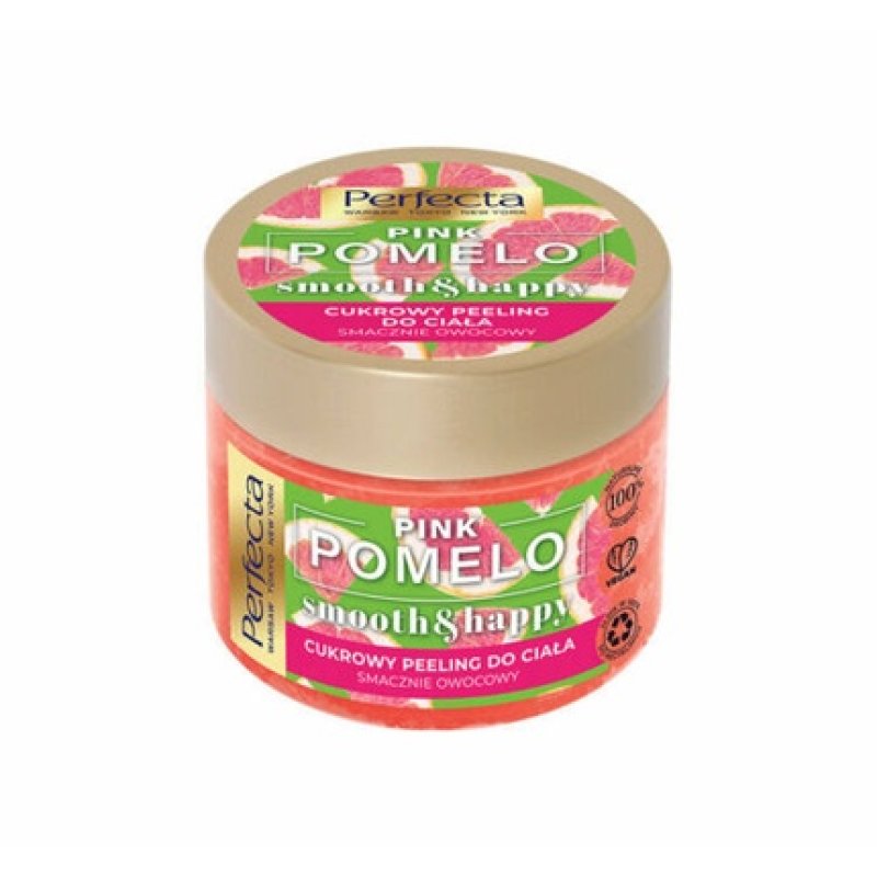 Perfecta Pink Pomelo Smooth & Happy Sugar Body Scrub 300g