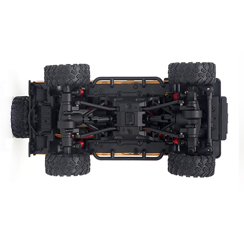 Amewi D90X28 Metall Scale Crawler gelb Radio-Controlled (RC) model Crawler truck Electric engine 1:28