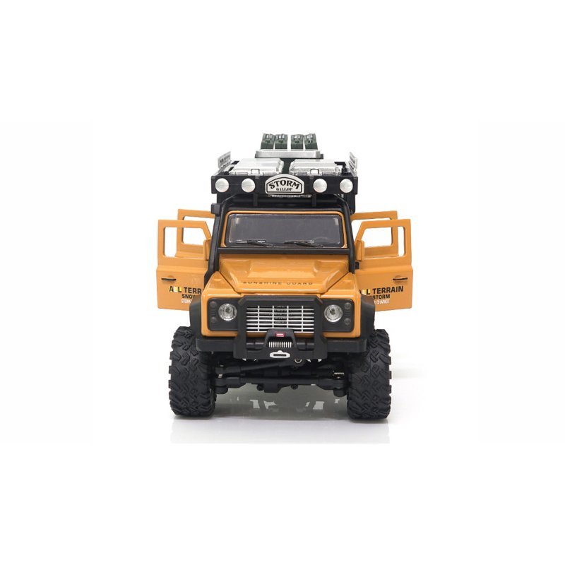 Amewi D90X28 Metall Scale Crawler gelb Radio-Controlled (RC) model Crawler truck Electric engine 1:28