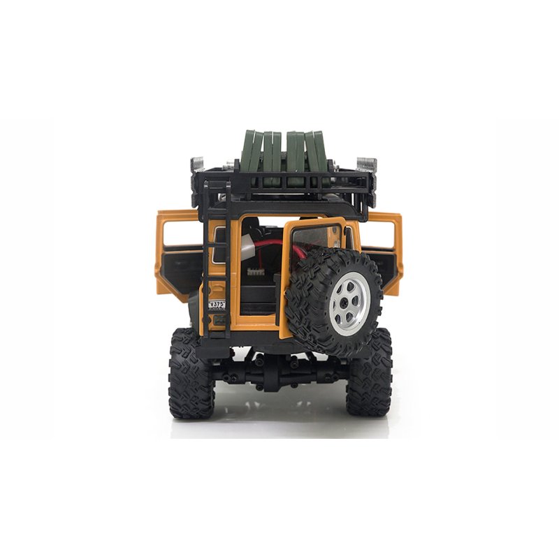 Amewi D90X28 Metall Scale Crawler gelb modèle radiocommandé Camion à chenilles Moteur électrique 1:28