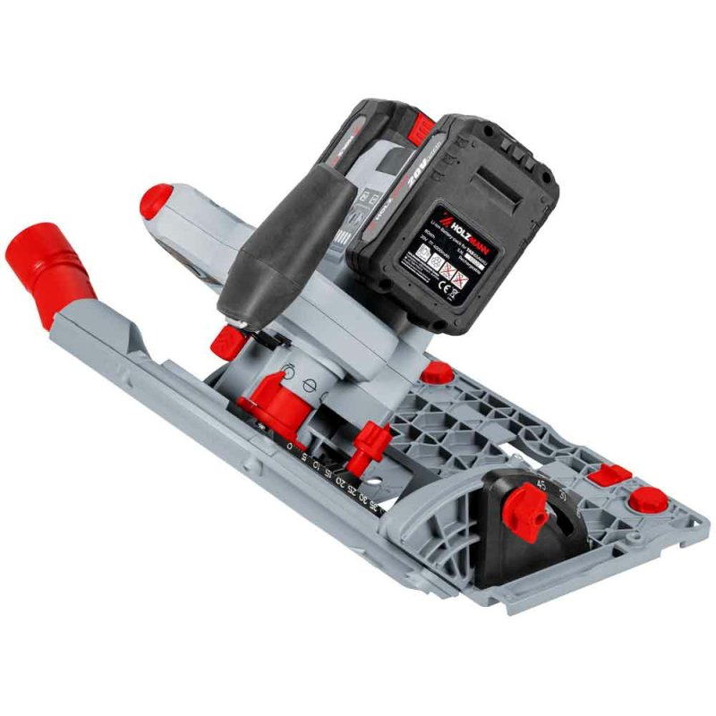 Holzmann TAS165AKKU portable circular saw 16.5 cm Black, Grey, Red 5500 RPM 100 W