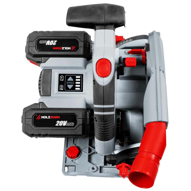 Holzmann TAS165AKKU portable circular saw 16.5 cm Black, Grey, Red 5500 RPM 100 W