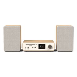 Pure 252807 home audio system Home audio micro system 50 W Oak, White