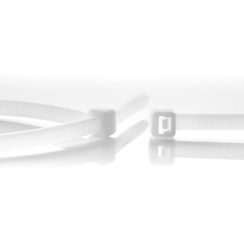 WKK 110124971 cable tie Releasable cable tie Plastic Natural 100 pc(s)
