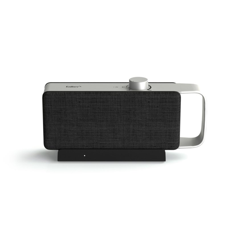 FALLER OSKAR Mono portable speaker Black, Silver 4 W