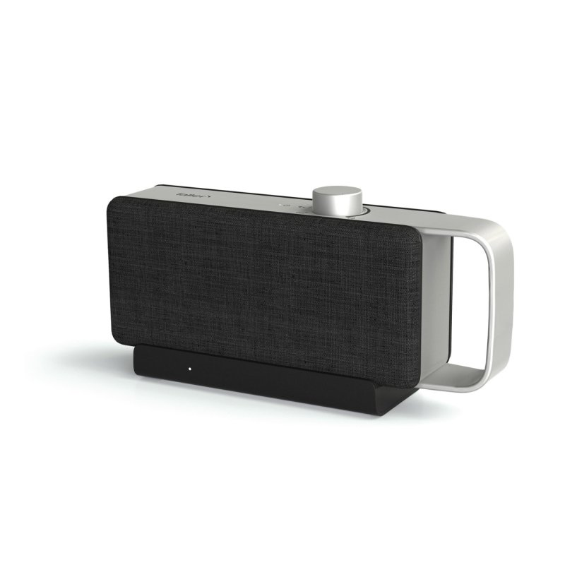 FALLER OSKAR Mono portable speaker Black, Silver 4 W