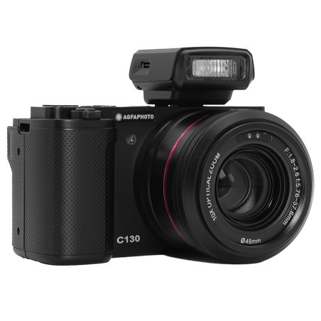 AgfaPhoto C130 1/2.8" Appareil-photo compact 24 MP CMOS 3840 x 2160 pixels Noir