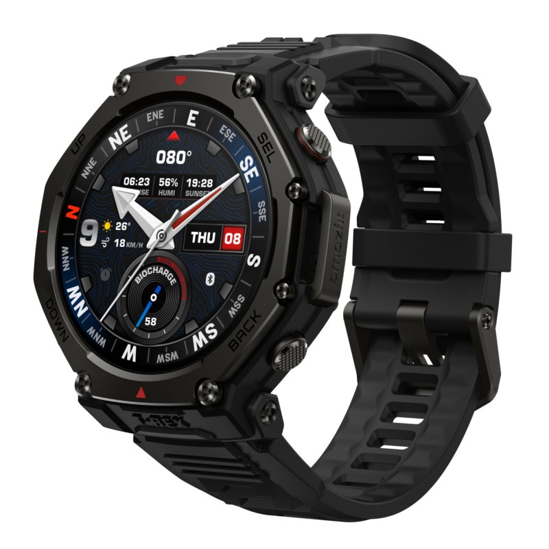 Amazfit T-Rex 3 Pro 44mm Tactical Black Smartwatch HYROX-Modus