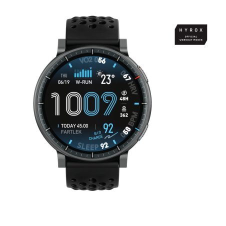 Amazfit Active Max 3.81 cm (1.5") AMOLED Digital 480 x 480 pixels Touchscreen Black