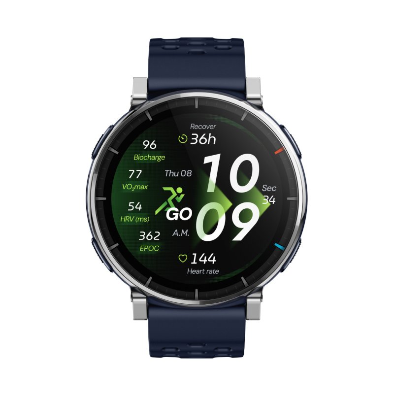 Amazfit W2558GL2N smartwatche et montre de sport 3,35 cm (1.32") AMOLED Numérique 466 x 466 pixels Écran tactile