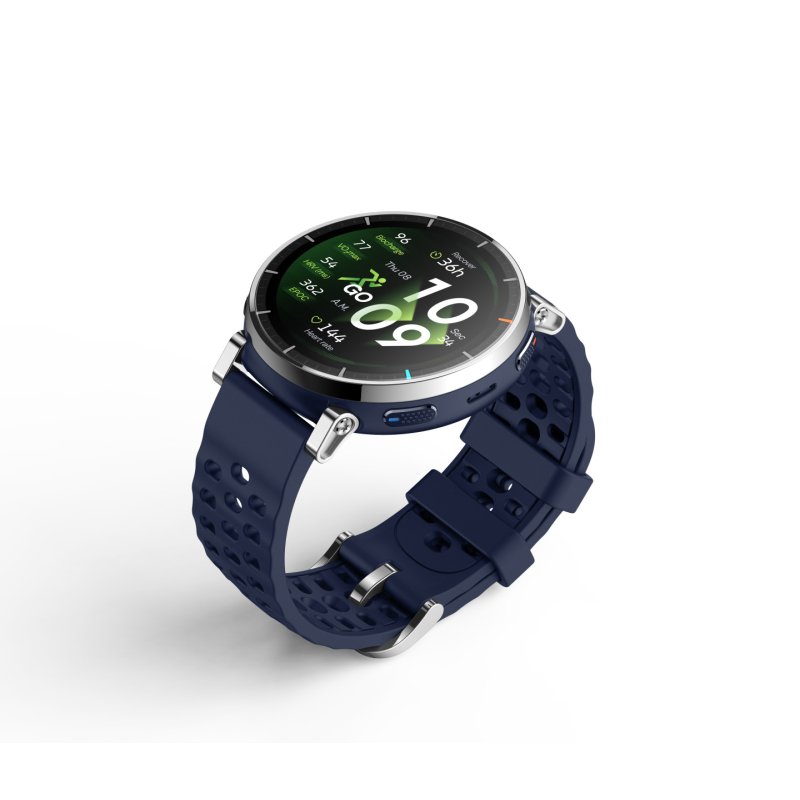 Amazfit W2558GL2N smartwatch / sport watch 3.35 cm (1.32") AMOLED Digital 466 x 466 pixels Touchscreen Silver GPS