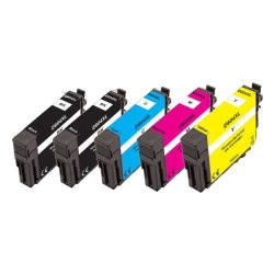 Peach PI200-983 ink cartridge 5 pc(s) Compatible High (XL) Yield Black, Cyan, Magenta, Yellow