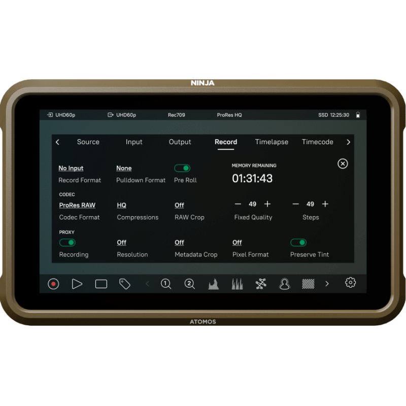 Atomos Ninja ULTRA 13.2 cm (5.2") 1920 x 1080 pixels Touchscreen