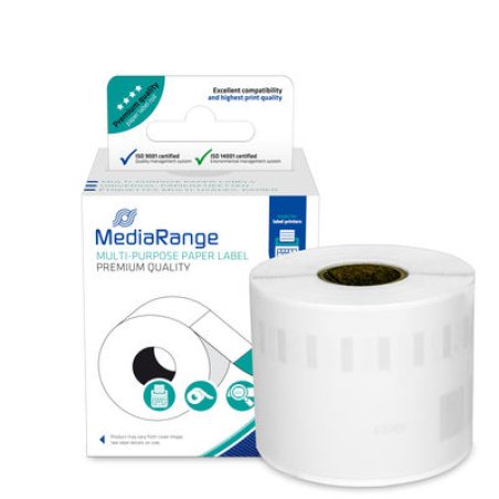 MediaRange MRDY99014 étiquette à imprimer Blanc