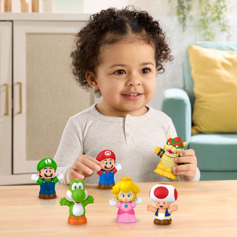 My Mario Little People Collector Mini Figure 6-Pack 7 cm