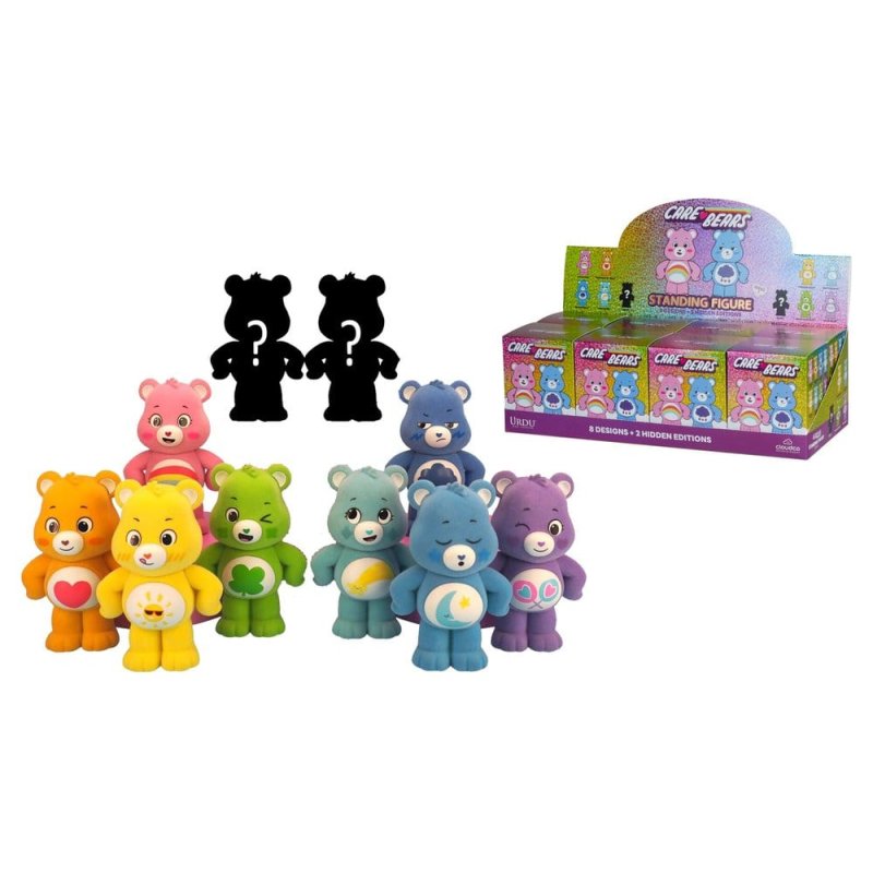Care Bears Flocked Figures Unlock the Magic 8 cm Blind Box Display (8)