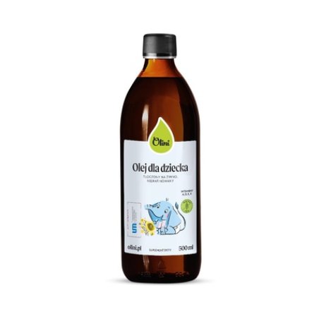 Olini Baby Oil 500ml Gentle And Nourishing For Your Baby's Skin