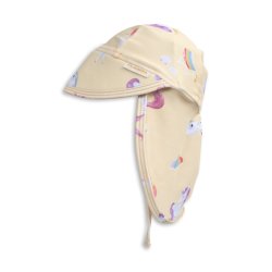 Filibabba - Lykke UV Summer Hat - Unicorn Shores - Yellow - 1-3 years