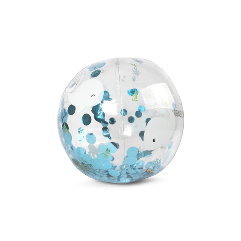 Filibabba - Beach ball Alfie – Christian's Whale Tales Confetti (FI-03972)
