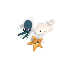 Filibabba - Neoprene bath toys – Ocean friends (FI-03999)