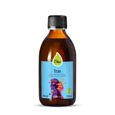 Olini Tran Smak Natural 250ml Natural Fish Oil