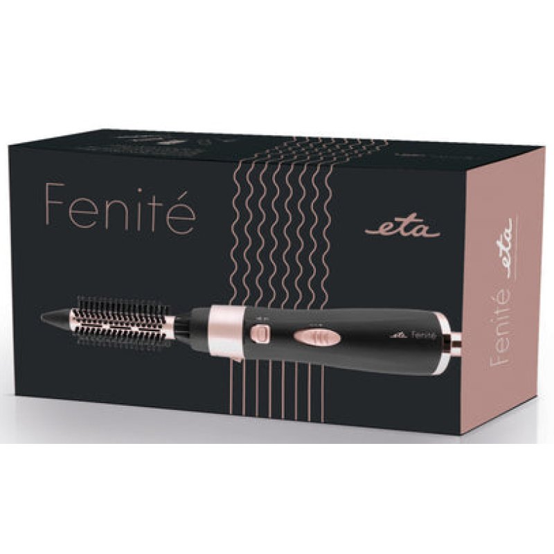 Eta Fenite Edition Hot air brush Airflow Black, Rose 1000 W 1.75 m