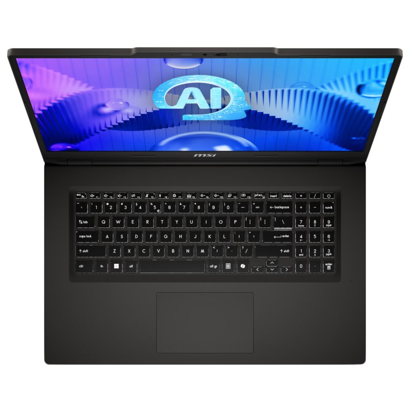 MSI Venture 17 AI A1MG-012FR Intel Core Ultra 7 155H Laptop 43.9 cm (17.3") Full HD 32 GB DDR5-SDRAM 1 TB SSD Wi-Fi 6E