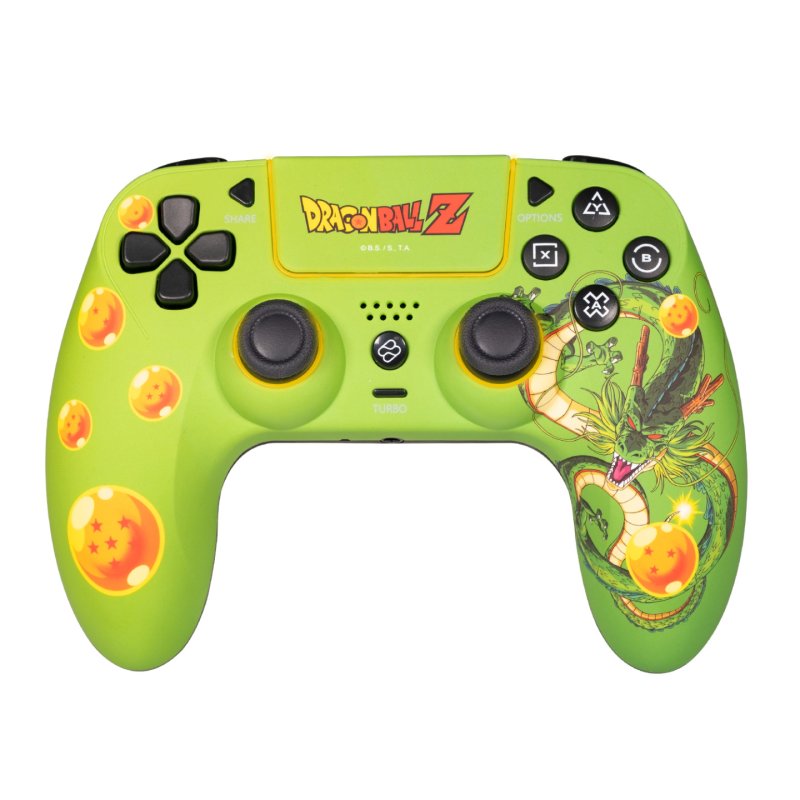 Blade Gaming DBPS4GP accessoire de jeux vidéo Vert, Orange Bluetooth Manette de jeu Analogique/Numérique PC,