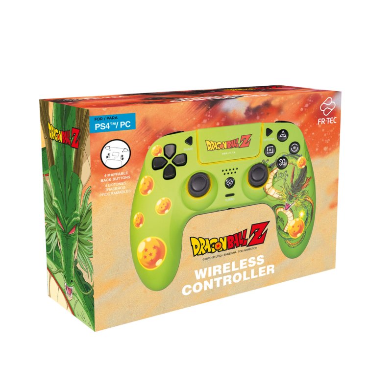 Blade Gaming DBPS4GP accessoire de jeux vidéo Vert, Orange Bluetooth Manette de jeu Analogique/Numérique PC,