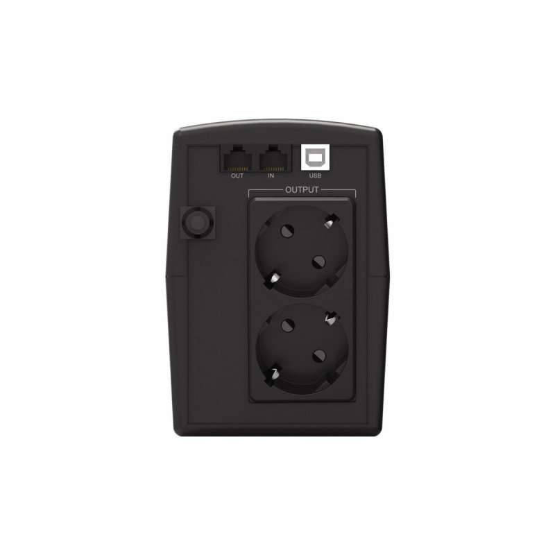 Conceptronic ZEUS07ES alimentation d'énergie non interruptible Interactivité de ligne 1 kVA 600 W 2 sortie(s) CA