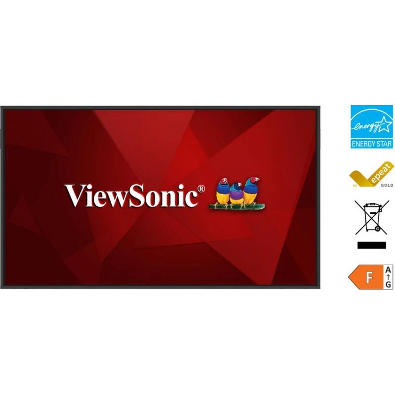 Viewsonic CDE75G3-1C Écran d'affichage dynamique Écran plat de signalisation numérique 190,5 cm (75") LCD 500 cd/m²