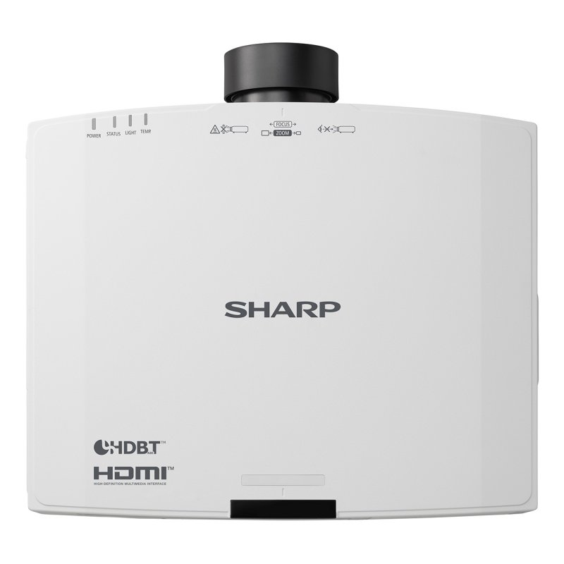 Sharp V731U Projecteur à focale standard 7300 ANSI lumens 3LCD WUXGA (1920x1200) Compatibilité 3D Blanc