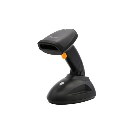 Equip Wireless 2D Barcode Scanner, Long Distance, with Stand