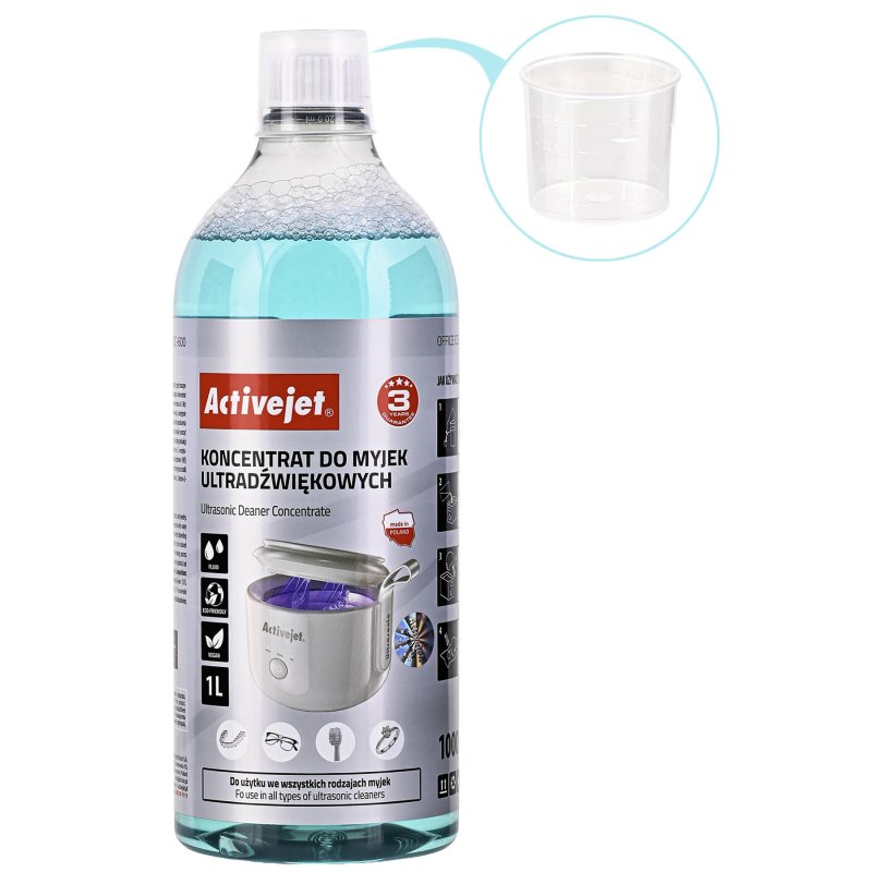 Activejet AOC-600 Cleaning concentrate for UV ultrasonic cleaners AOC-600 1 L
