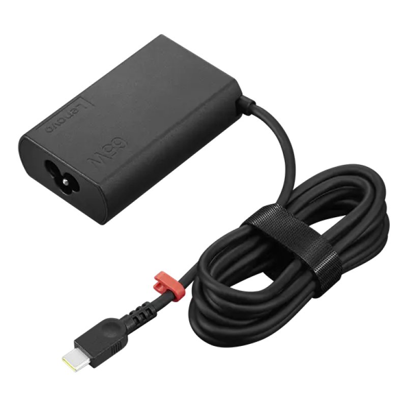 Lenovo 4X21R04793 adaptateur de puissance & onduleur Intérieure 65 W Noir