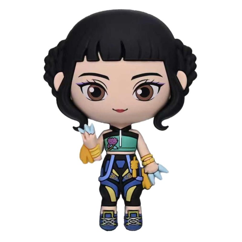 K-POP DEMON HUNTER - Zoey - Aimant à collectionner en mousse 3D