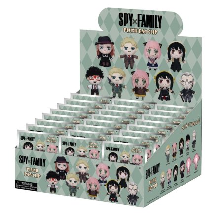 SPY X FAMILY - Plush Bag Clip (Display 24 Pcs)