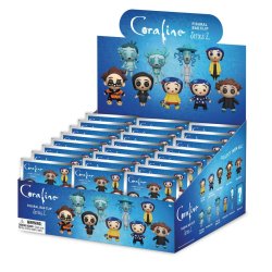 CORALINE - Series 2 - 3D Foam Bag Clip (Display 24 Pcs)