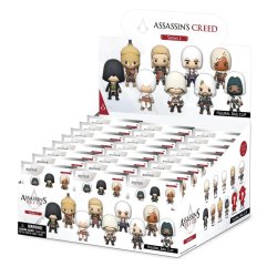 ASSASSIN'S CREED - Series 1 - 3D Foam Bag Clip (Display 24 Pcs)