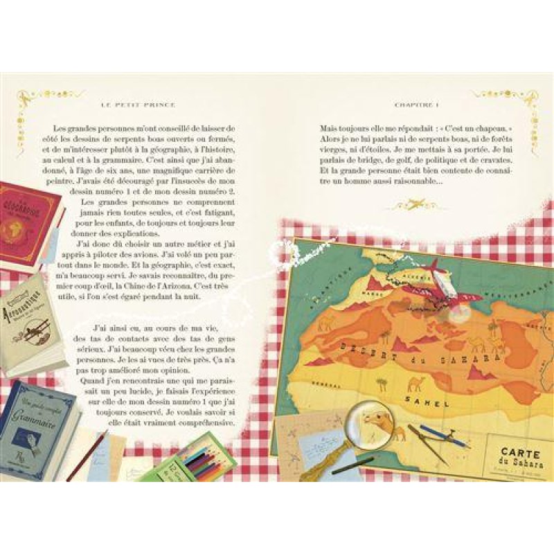 LE PETIT PRINCE - Illustration par Minalima