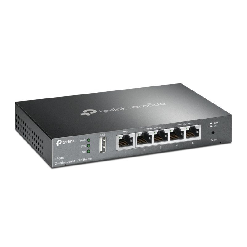 GIGABIT MULTI-WAN VPN ROUTER 1X GB WAN 3X GB LAN/WAN 1X LA