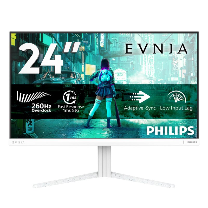 Philips 24M2N3201P/00 computer monitor 60.5 cm (23.8") 1920 x 1080 pixels White