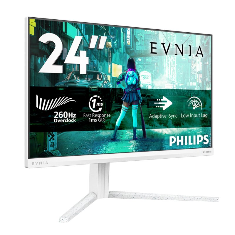 Philips 24M2N3201P/00 écran plat de PC 60,5 cm (23.8") 1920 x 1080 pixels Blanc