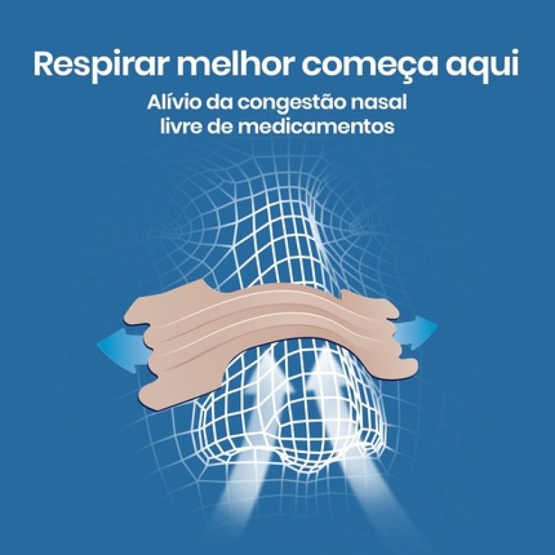 Breathe Right Original Nasal Strips for Nasal Congestion Relief - Pack of 10