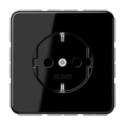 JUNG CD 1520 SW outlet box Type F Black