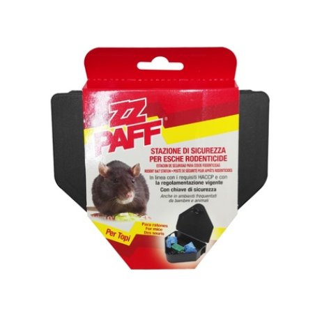 Zz Paff Rodenticide Bait Security Station